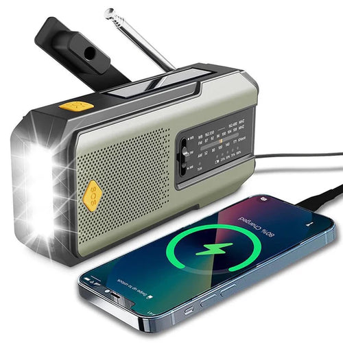 Emergency Hand Crank Solar Radio