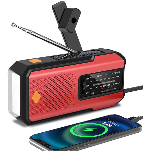 Emergency Hand Crank Solar Radio