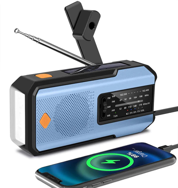 Emergency Hand Crank Solar Radio