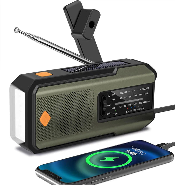 Emergency Hand Crank Solar Radio