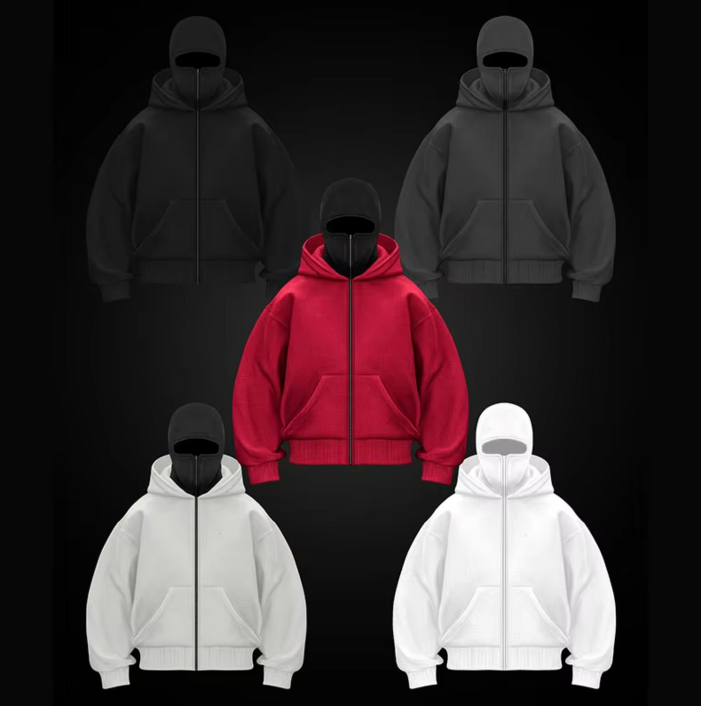 VELORA® BALACLAVA HOODIE