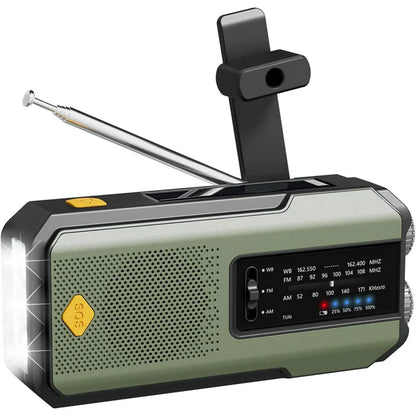 Emergency Hand Crank Solar Radio